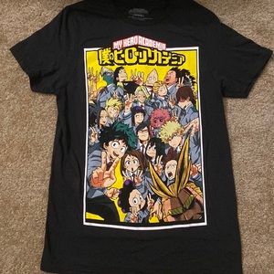 My Hero Academy Black T-Shirt